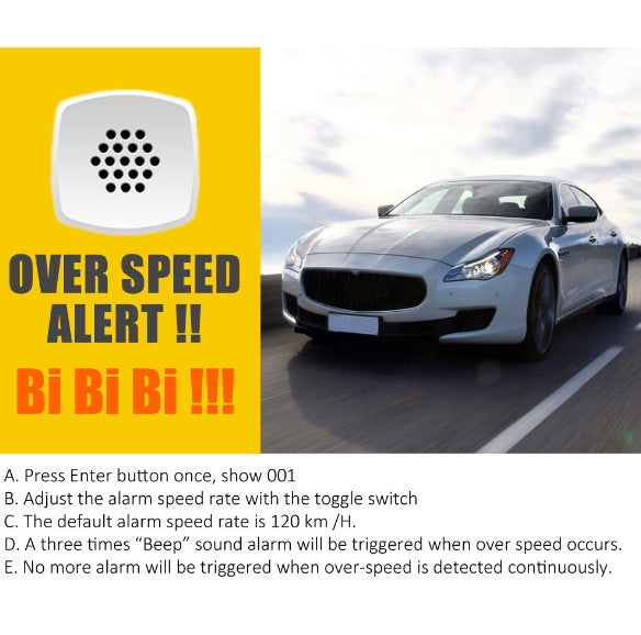 Car Head Up GPS Speedometer