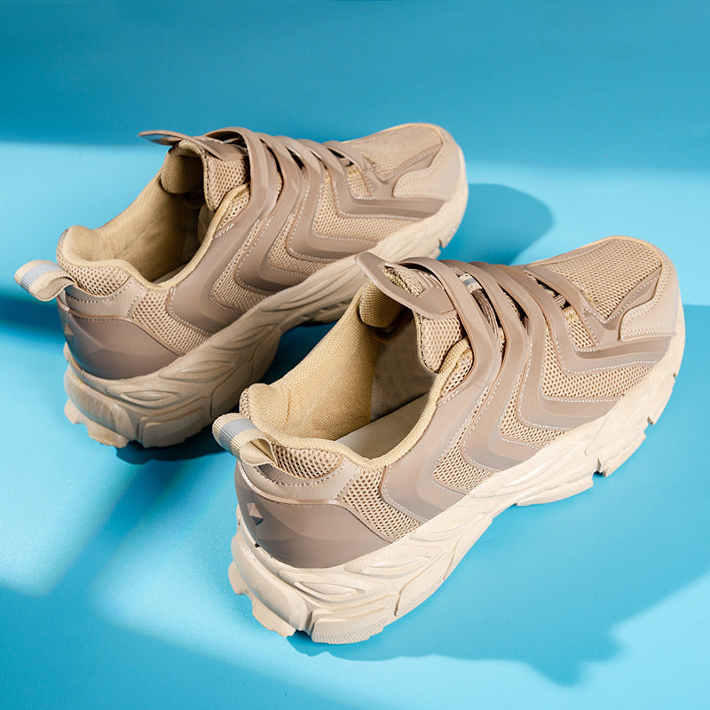 Casual Breathable Mesh Shoes Personality Fashion Color Matching Men's Shoes