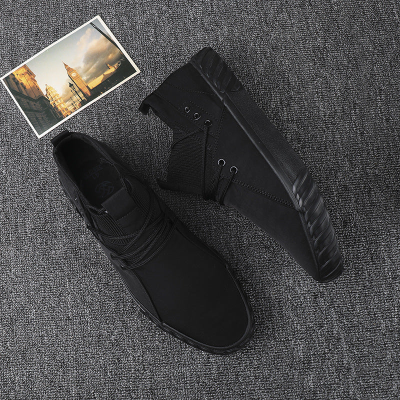Casual Sports Style Men's Trendy Sneakers And Cloth Shoes