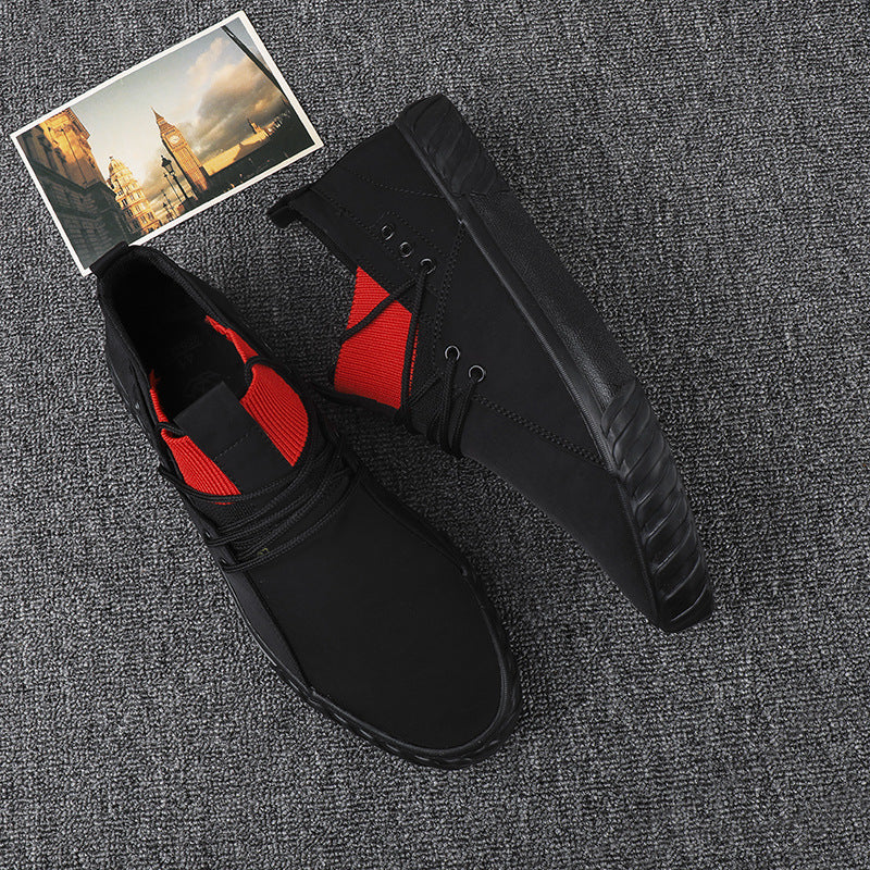 Casual Sports Style Men's Trendy Sneakers And Cloth Shoes