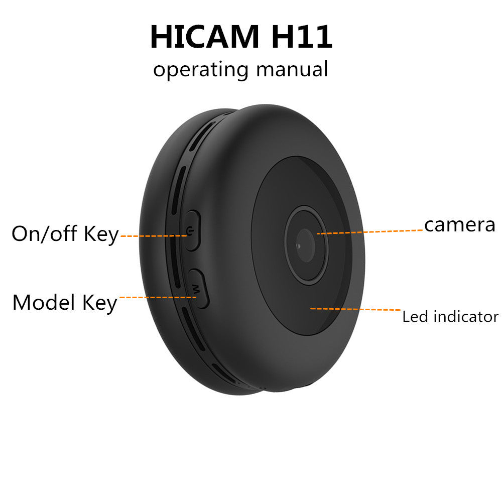 H11 Children Mini Camera 1080P Wireless WIFI Network Small Surveillance Digital Sports Camera