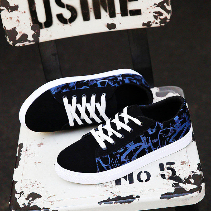 Casual Shoes Men's Korean Style Trendy Student Canvas Shoes