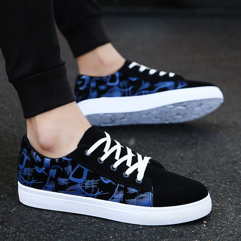 Casual Shoes Men's Korean Style Trendy Student Canvas Shoes