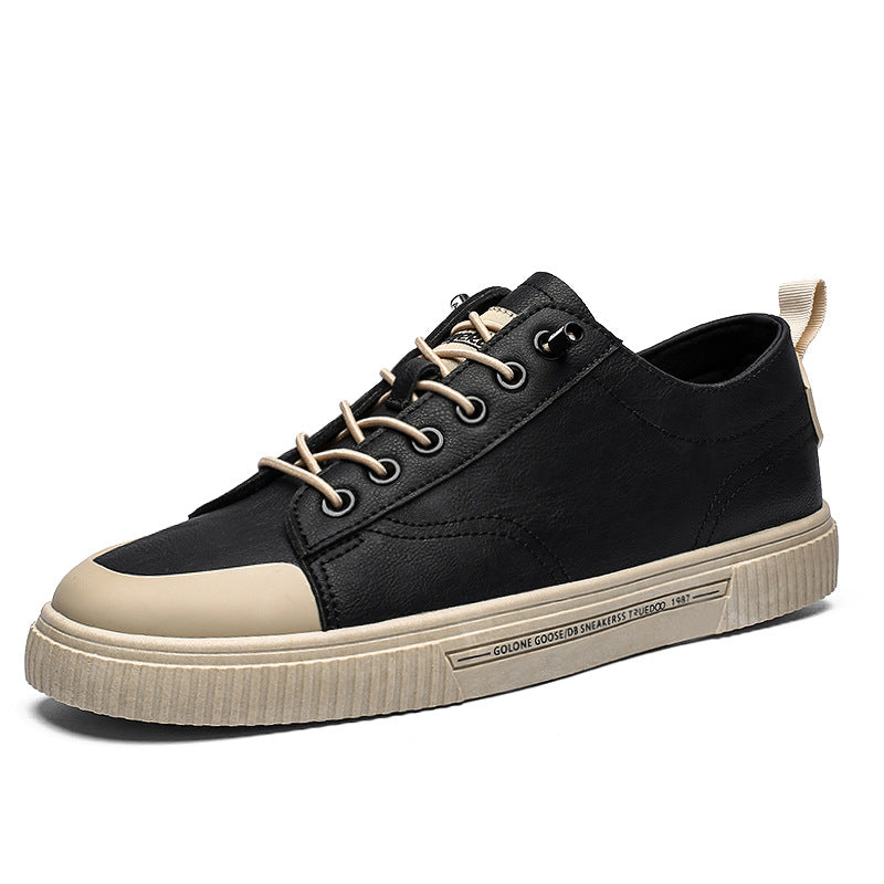 Men's Business Trend Casual White Shoes