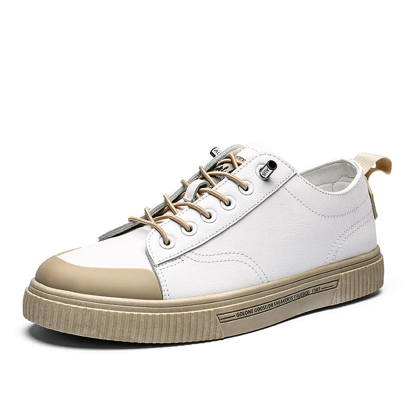 Men's Business Trend Casual White Shoes