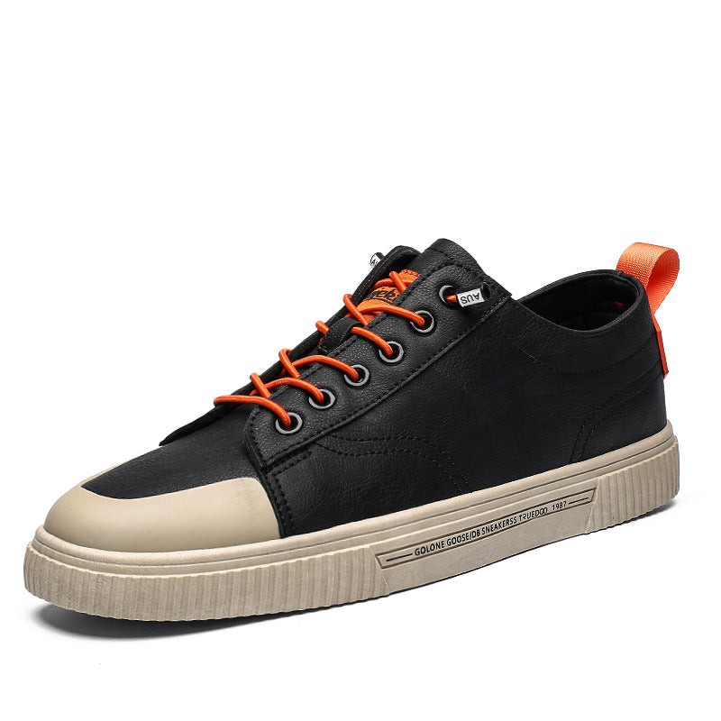 Men's Business Trend Casual White Shoes