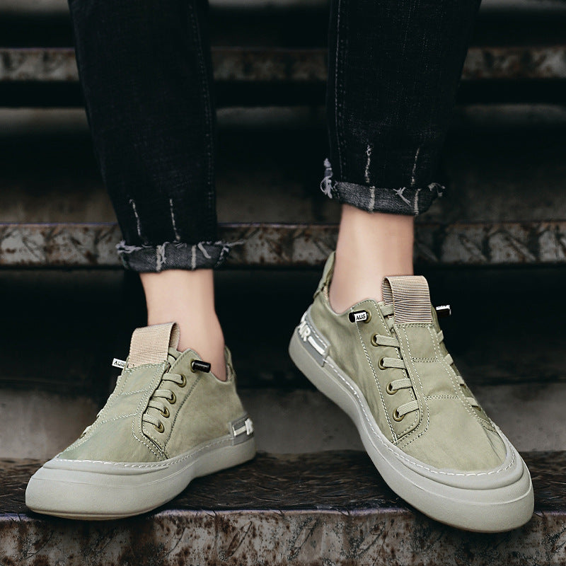 Men's Shoes Soft Sole One-foot Lazy Beanie Shoes