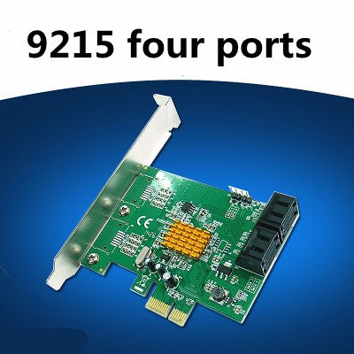PCI-E to sata3.0 expansion card 4-port 6G PCI to sata3.0 transfer SSD solid state IPFs hard disk card