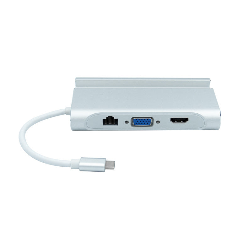 Type-c Eight-in-one Multifunctional Conversion Hub