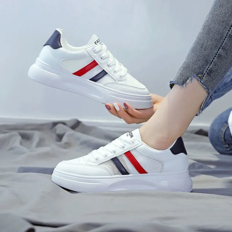 Little White Shoes Female Spring And Autumn New Female Shoes Student Thick-Soled Trendy Shoes All-Match
