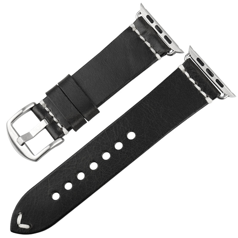 Italian Oil Wax Leather Watch Leather Strap
