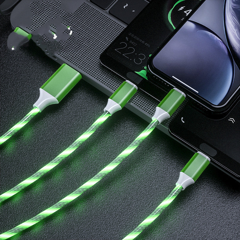 One For Three Streamer Data Cable Colorful Marquee