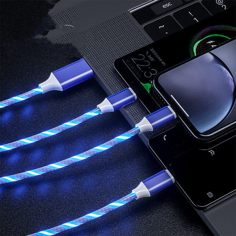 One For Three Streamer Data Cable Colorful Marquee