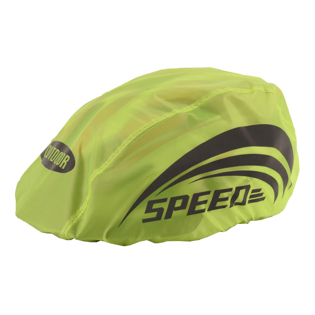 Cycling Helmet Cover Helmet Rain Cover Helmet Waterproof Cover Reflective Safety Helmet Cover