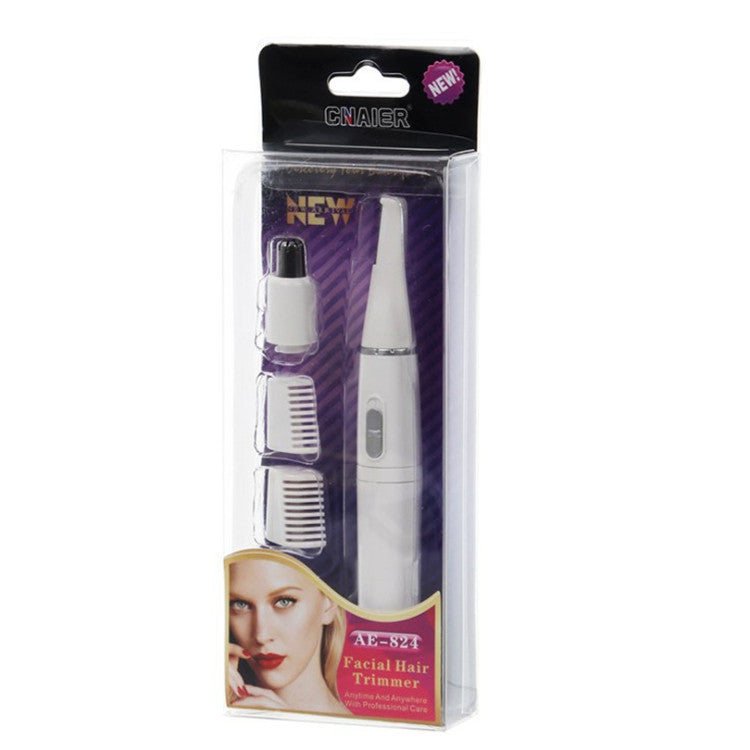 Men's Trimming Scissors Shave Nostril Hair Machine Cleaning