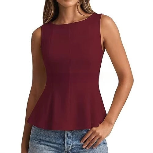 Women's Business-Casual Slim-Fit Top