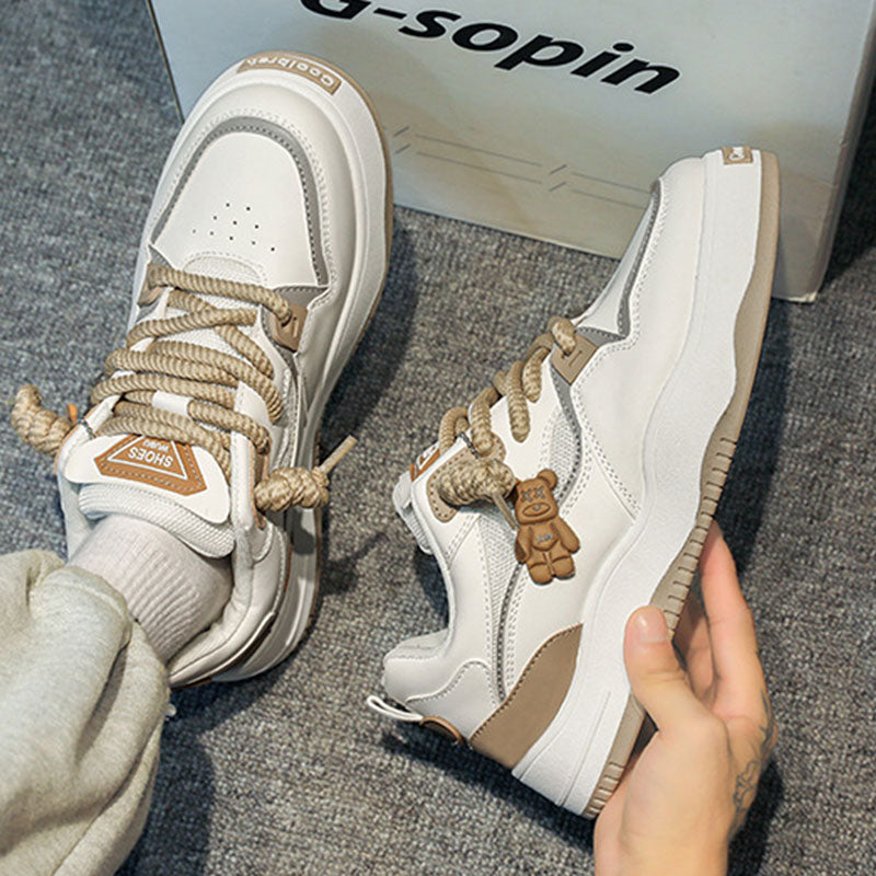 Hipster Platform Sneaker Men's Relaxed Casual Versatile Sneaker Sports