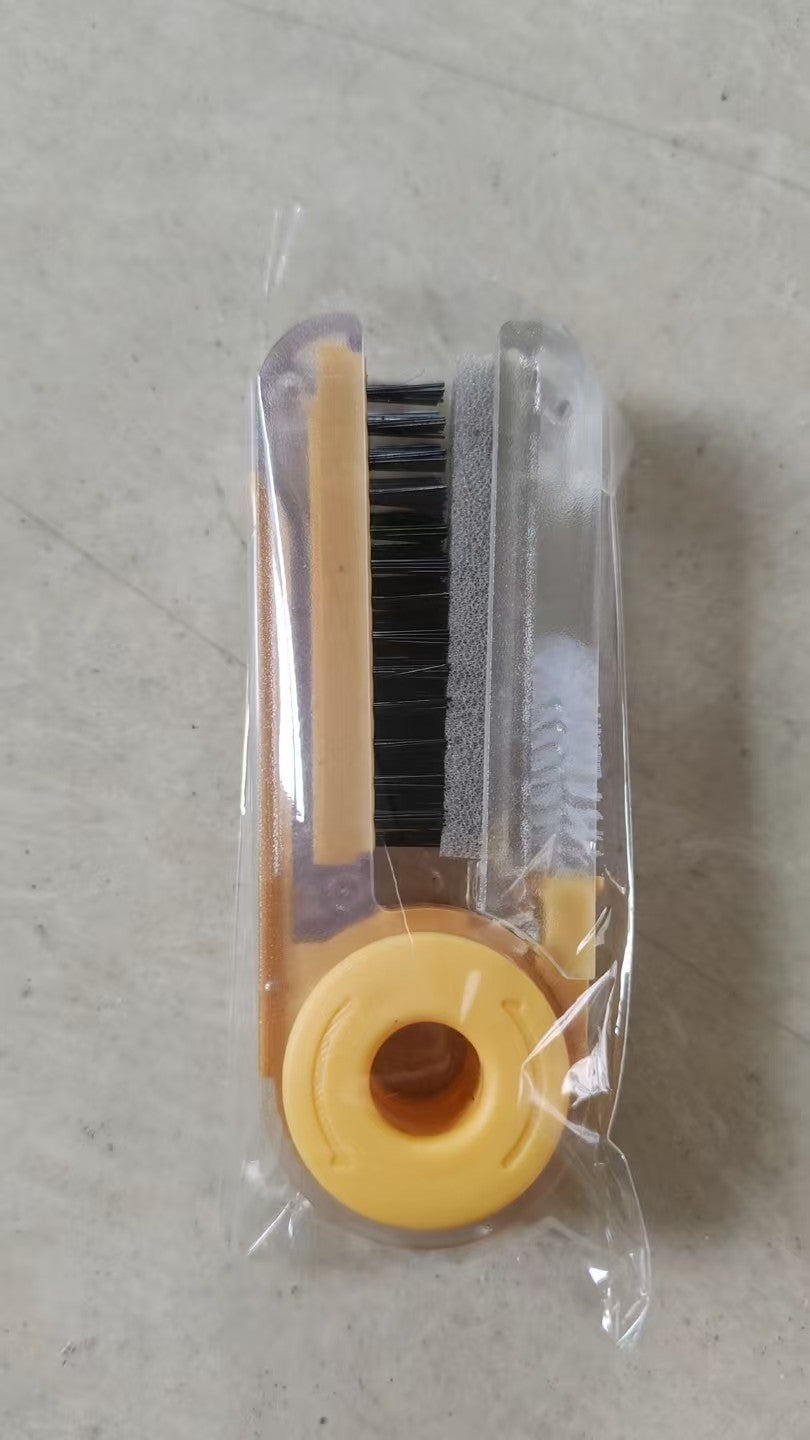 Folding cup brush-four-in-one transparent model-off-white-ABS+PS material-1 piece
