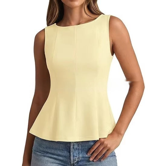Women's Business-Casual Slim-Fit Top