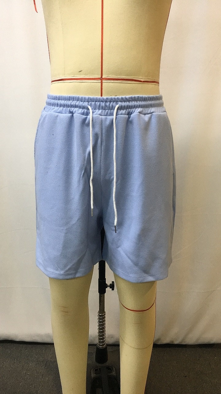 Summer Men's Retro Waffle Knitted Surfing Stretch