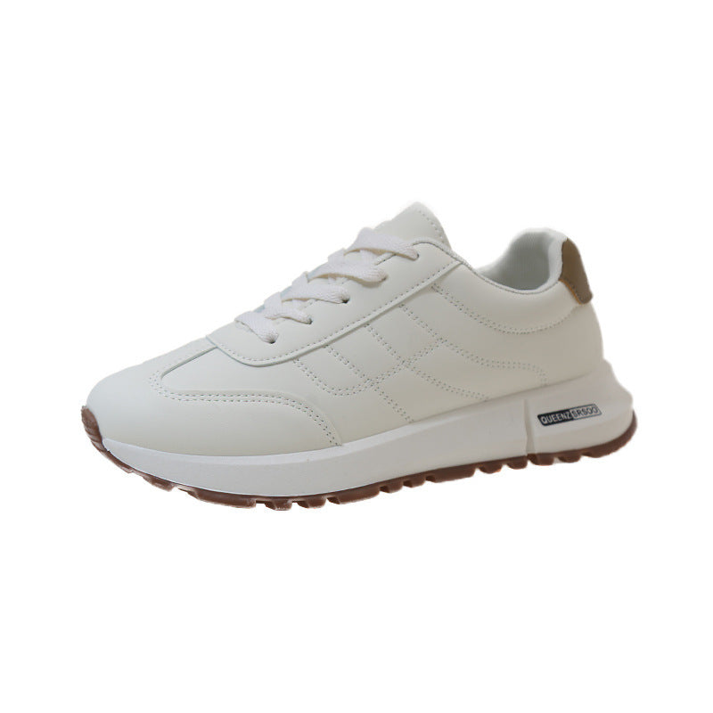 New Autumn Fashion Platform White Women's Shoes