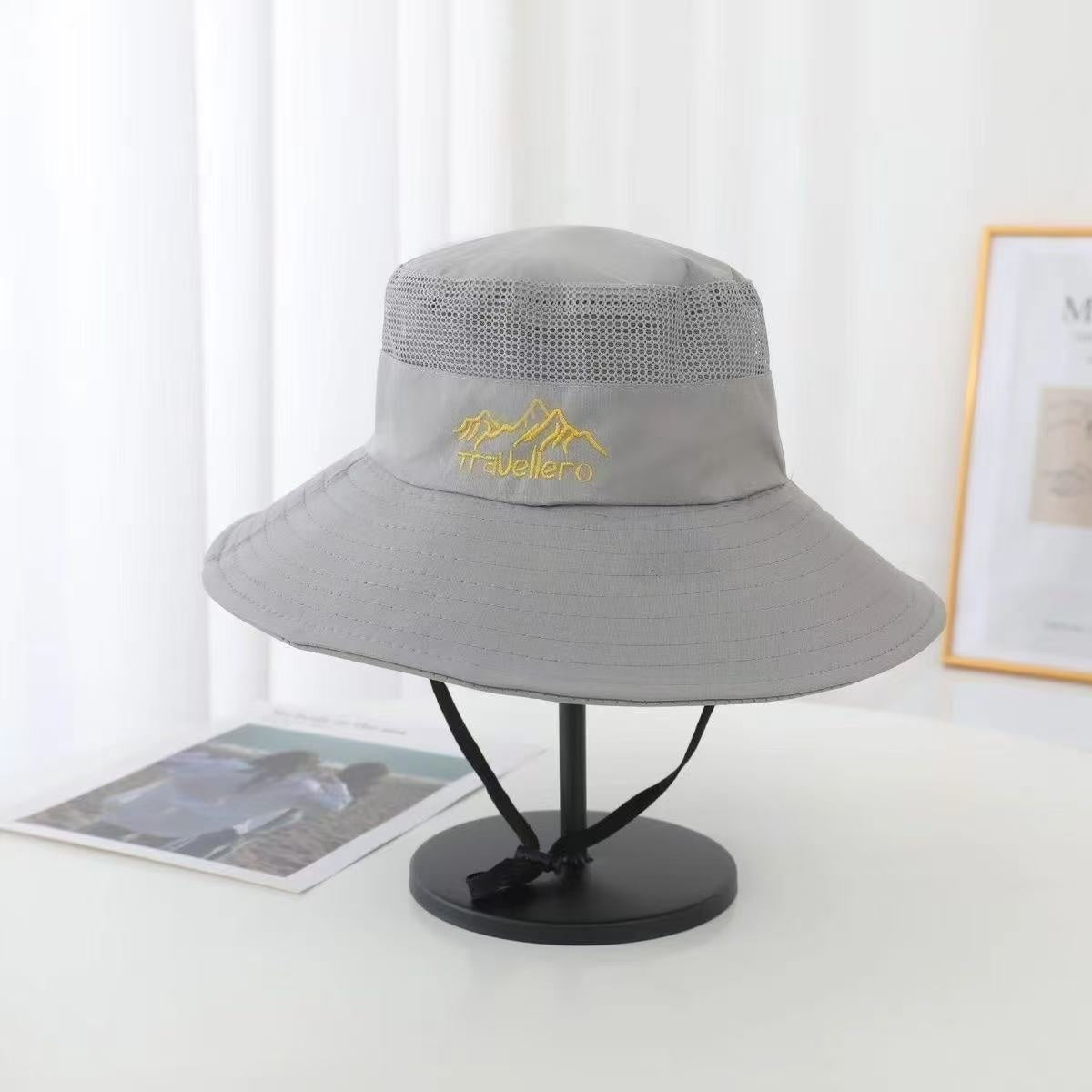 Bucket Hat Men's Summer UV Protection Outdoor Travel