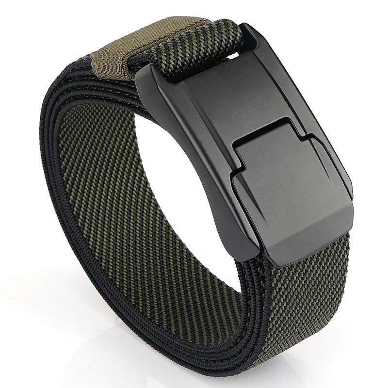 Men's Tactical Belt Casual Weaving Elastic