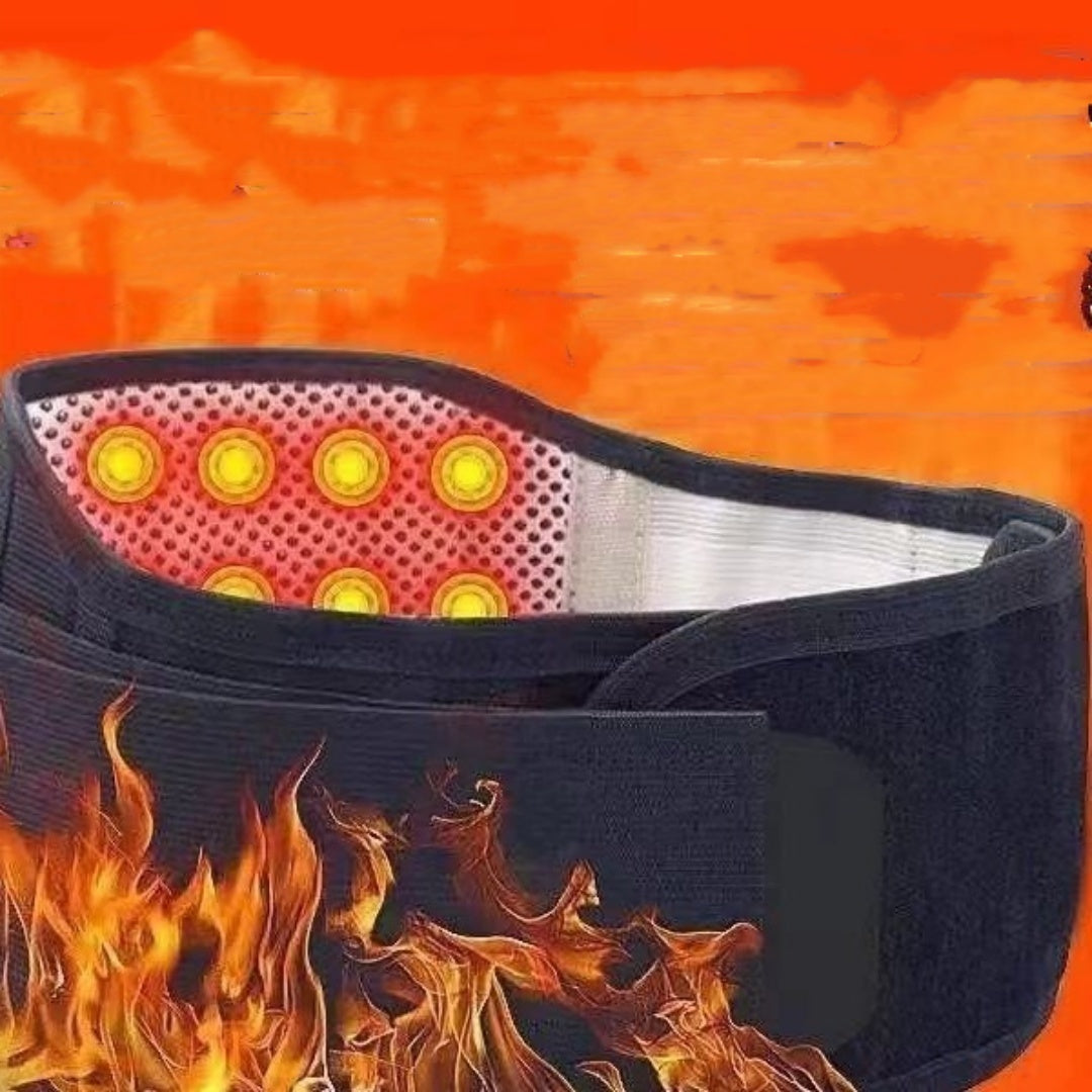 Middle-aged And Elderly Self-heating Lumbar Support Fixed Magnet Waist Supporter