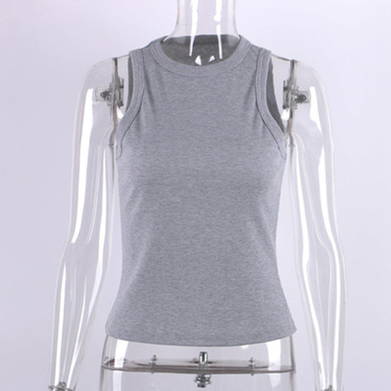Summer Slim Fit Short Sexy Slim Fit Vest Tight