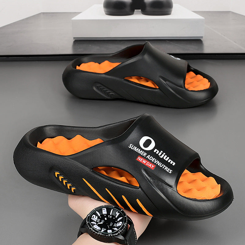 Outdoor Massage Sports Sandals Beach Dual-use More Casual Slippers Exclusive For Cross-border Wholesale