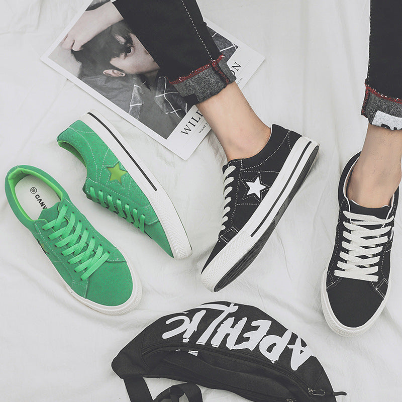 Pentagram Casual Lace-up Sneakers