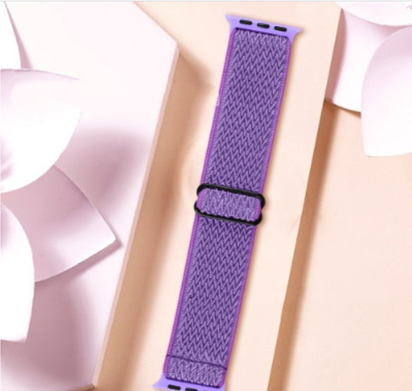 Herringbone Elastic Strap Smart Watch Band Elastic Strap Strap