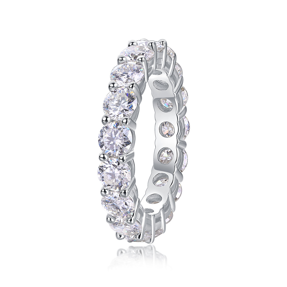 1Starlight - A Fashionable And Luxurious Jewelry Accessory Set With Moissanite S925 Sterling Silver And Platinum-plated Diamond Prohibit TikTok sales
