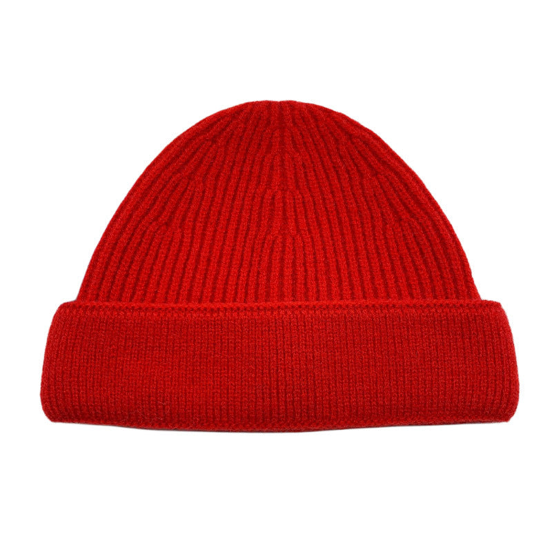 Women's Winter Personalized Big Head Circumference Warm Wool Hat