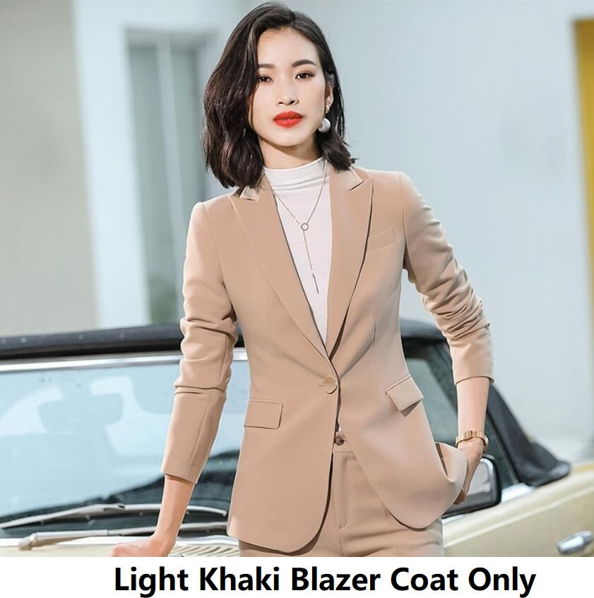 Xian Gao Professional Suit Fashion Temperament Goddess Fan