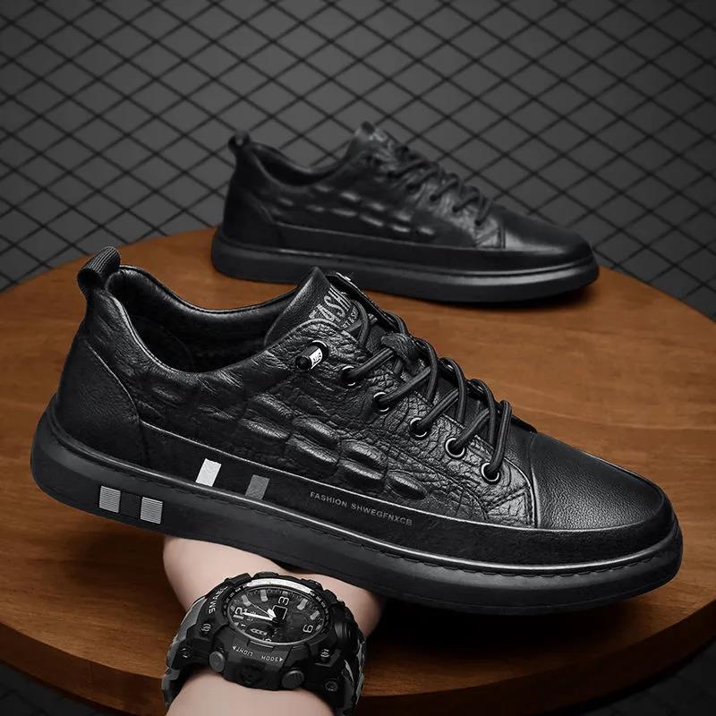 Solid Color Print Casual Men's Shoes Student Board