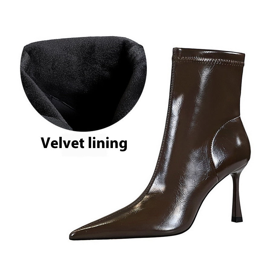 European And American Style Fashion Banquet Female Boots Short Tube