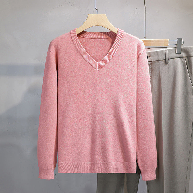 Men's Pullover Long Sleeve Fashion Bottoming Shirt Top