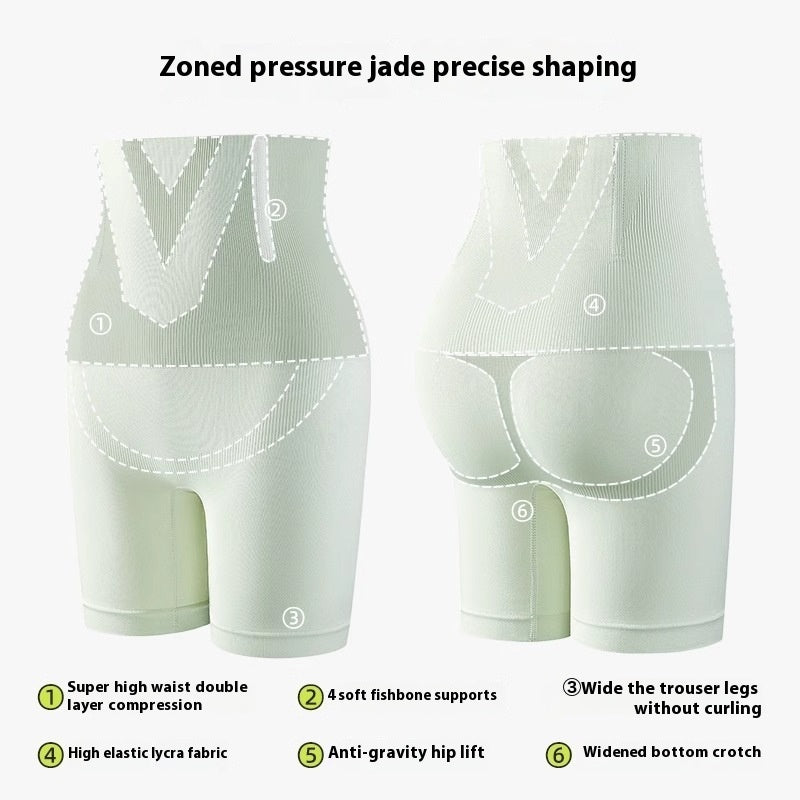 Anti-gravity Belly Contracting And Hip Lifting Pants Breathable Non-curling Tummy Slimming