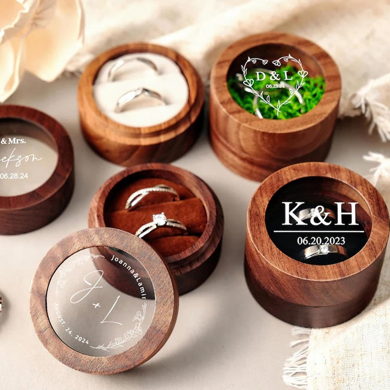 Wedding Season Ring Proposal Ceremony Box