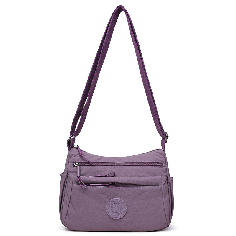 Multi-layer Casual Lightweight Shoulder Messenger Bag Simple