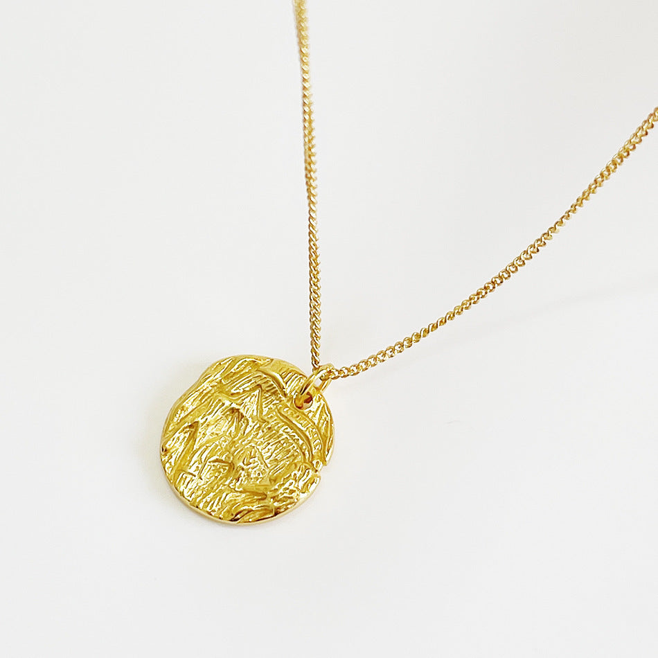 925 Sterling Silver Invisible Necklace Shaped Design Necklace