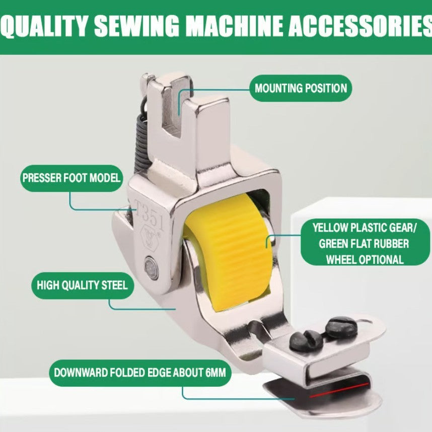 Sewing Machine Roller Presser Foot