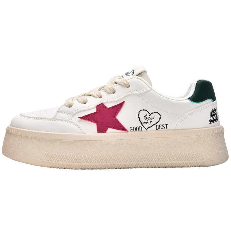 Spring New Thick Bottom Versatile Casual Sneaker