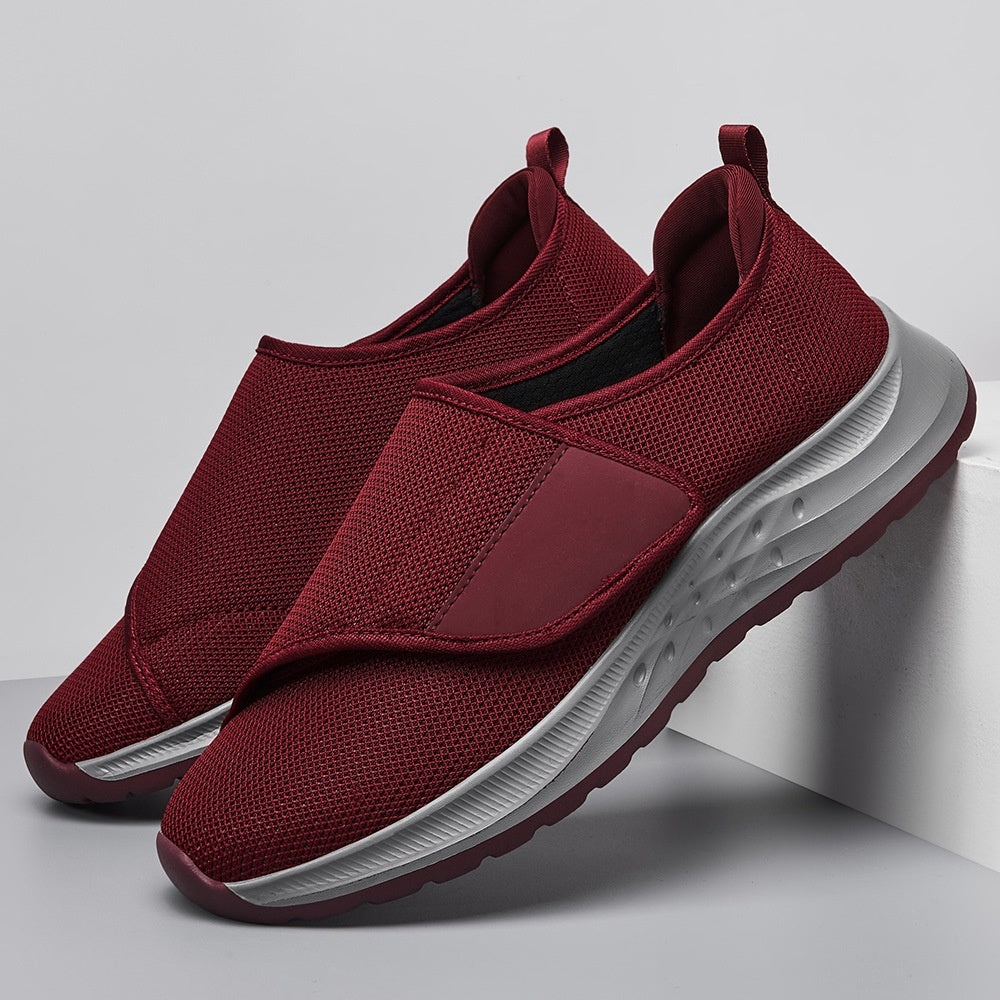 Men's And Women's Fat And Swollen Feet Bowton Wide Big Feet Special Shoes Postoperative Recovery Shoes Comfortable Breathable Sneakers