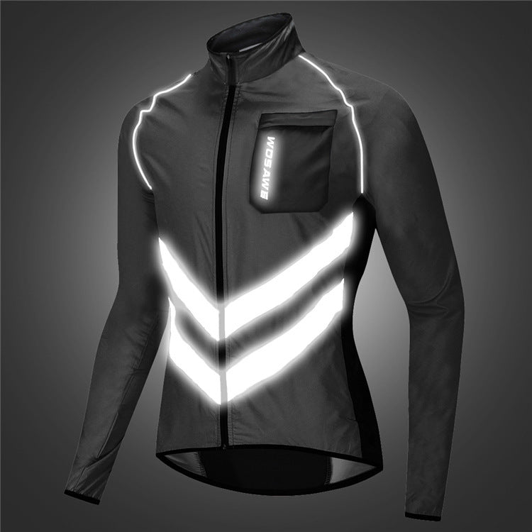 Cycling fishing reflective jacket