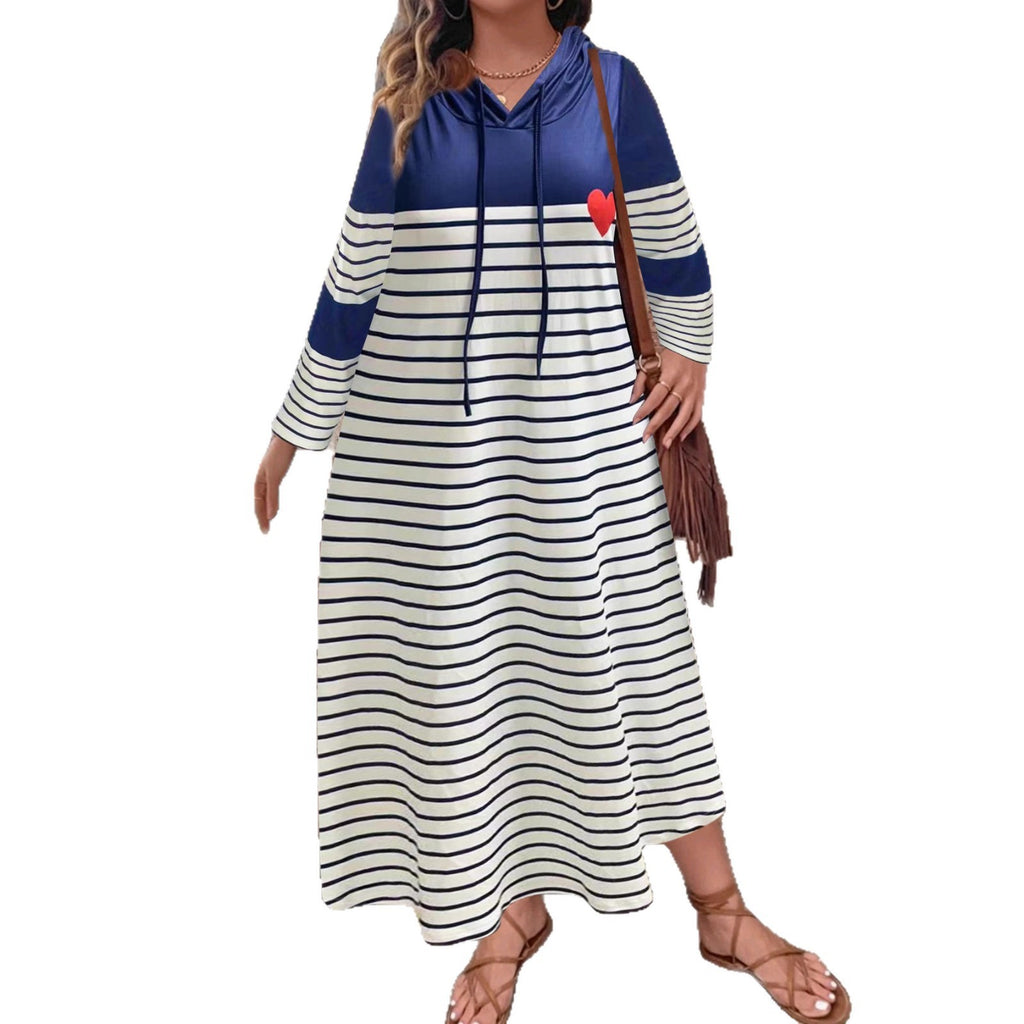 Long Sleeve Knee-length H-cut Front Pocket