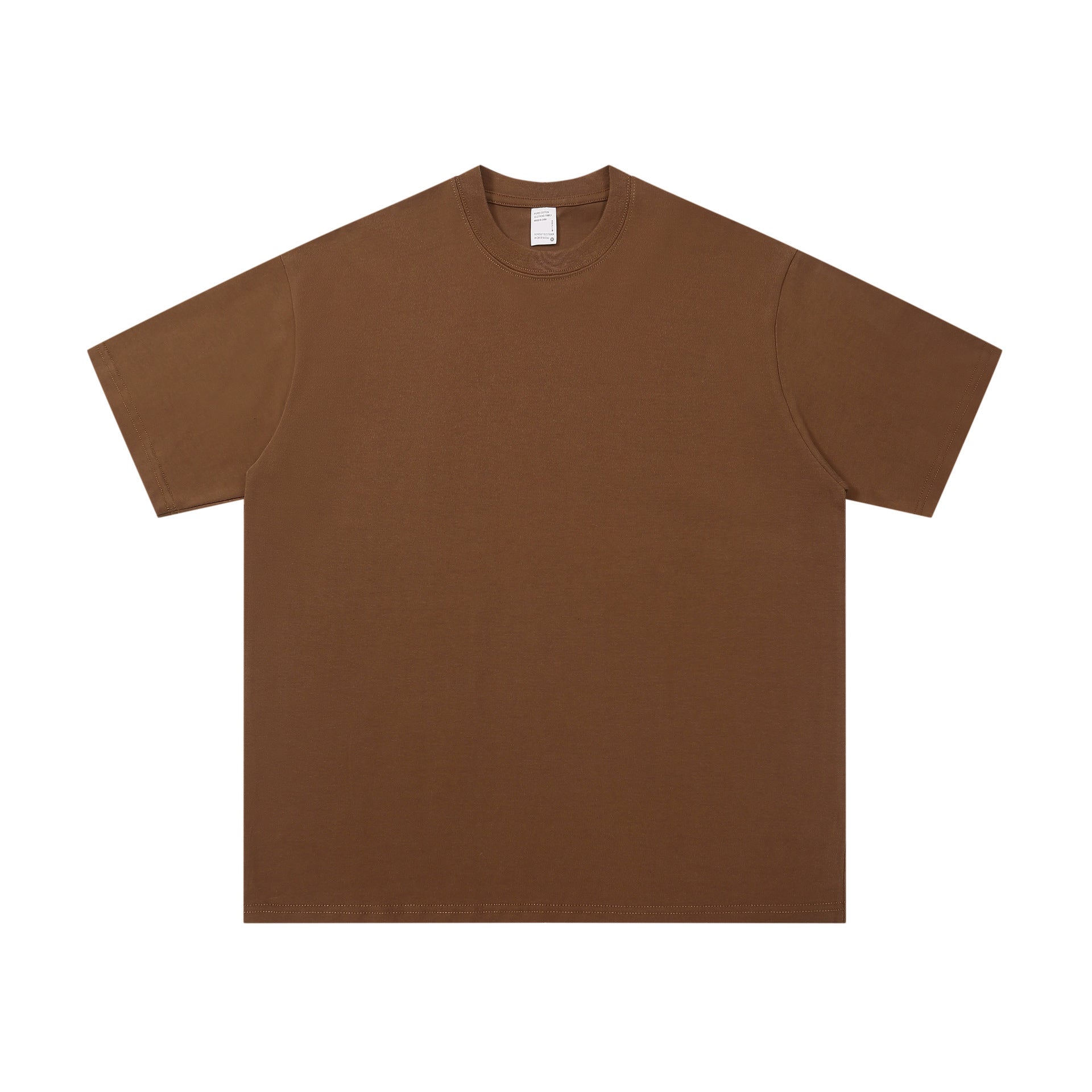 Cotton Loose-fitting Casual Round-neck T-shirt