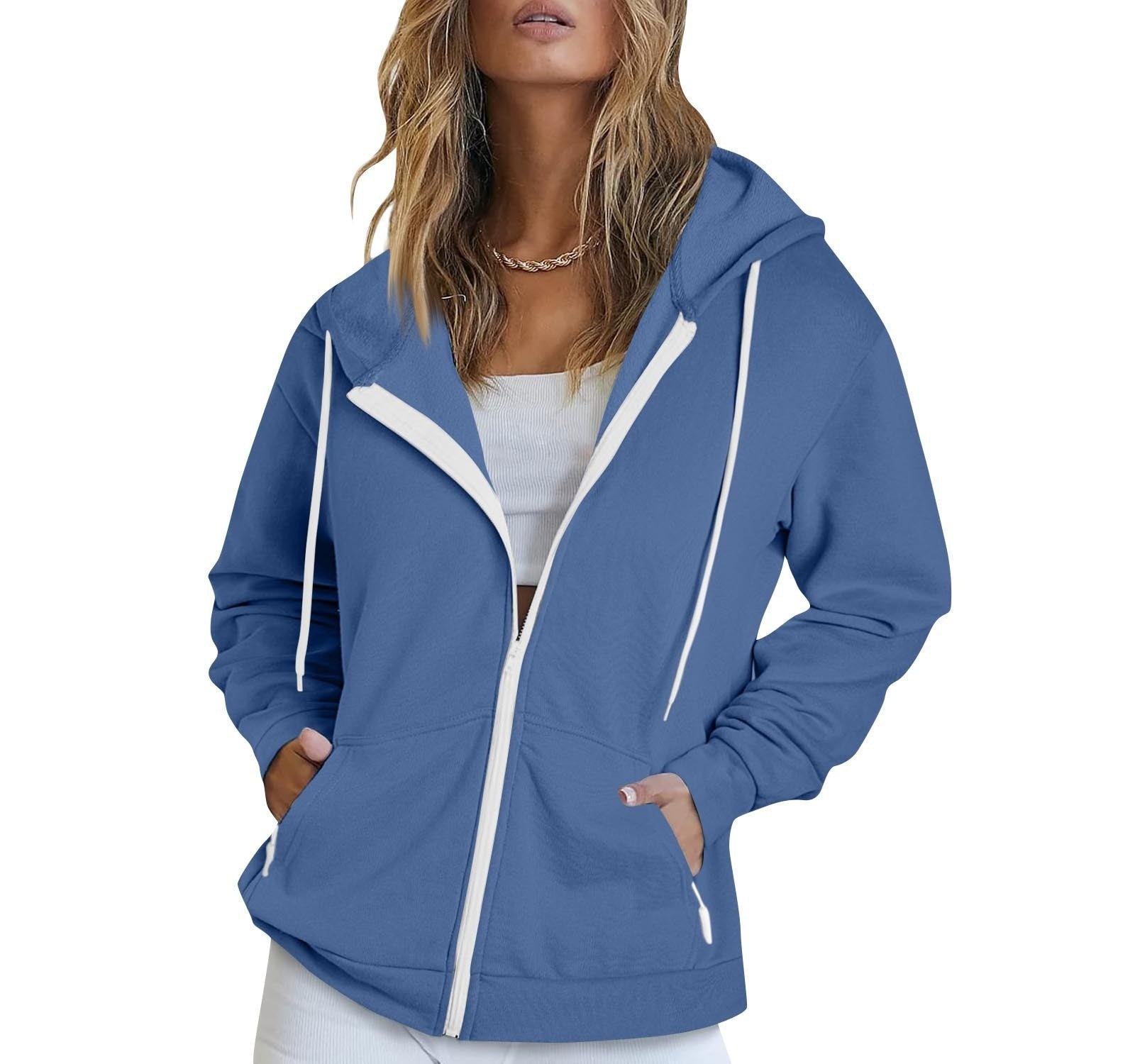 Men's And Women's Sports Hoodie Casual Cardigan Zipper