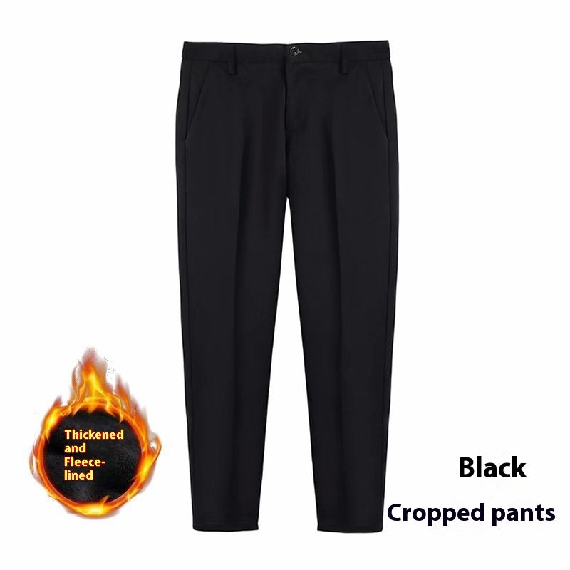 Slim Fit Korean Style Trendy Autumn And Winter Casual Pants